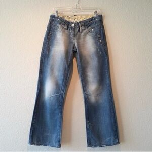 River Island Boyfriend Emblished distressed jeans